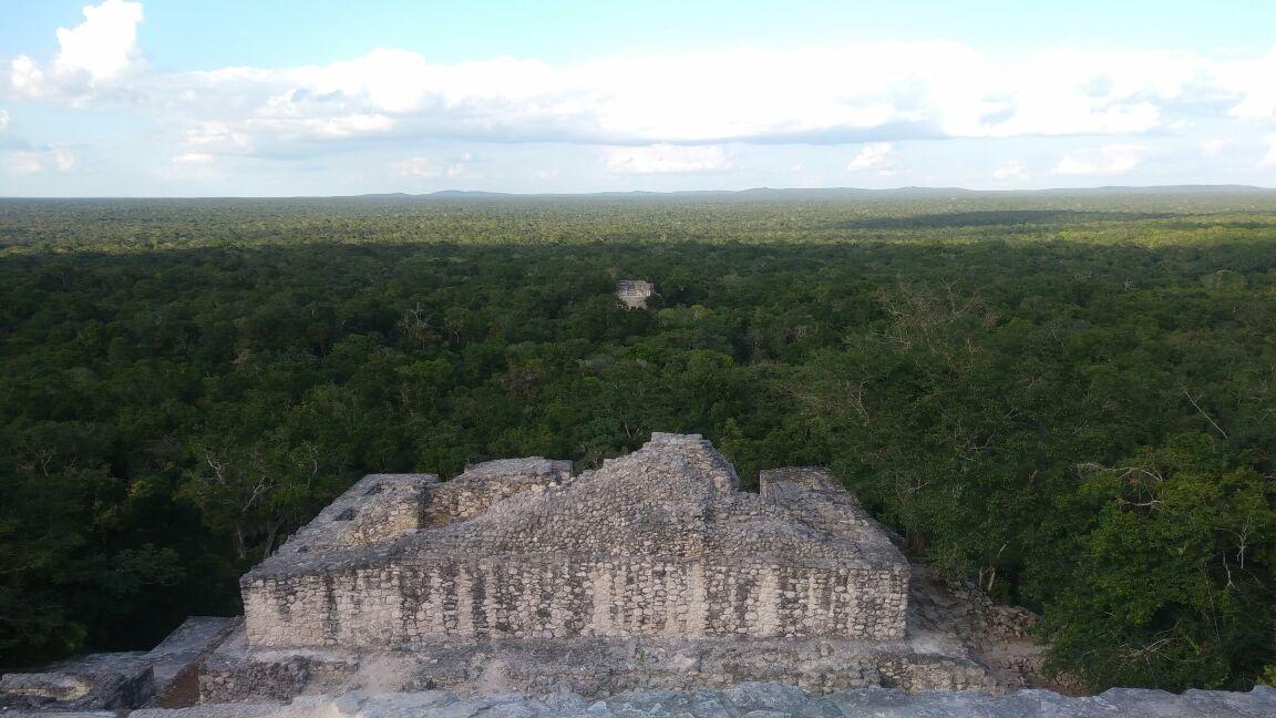 Gran Garra De Jaguar Hotel Xpujil Buitenkant foto